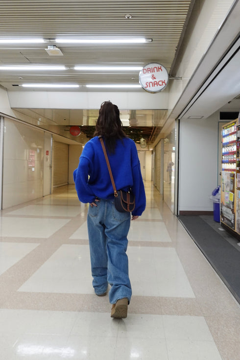 ルーズストレートデニム